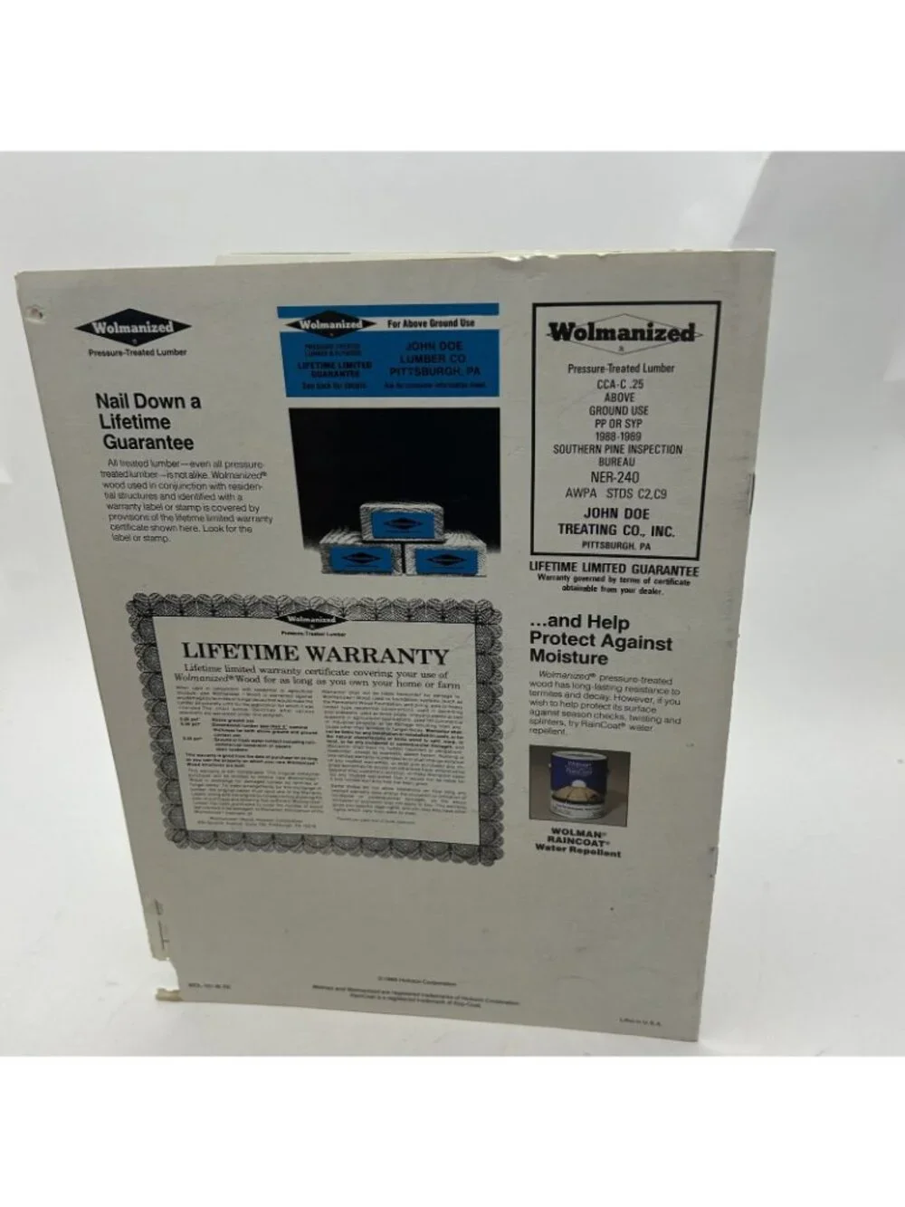 How To Build A Deck 1987 Wolmanized